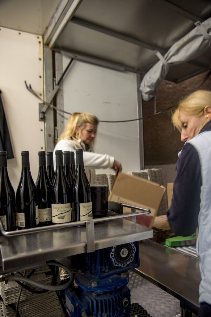 mise en bouteille a saint chinian terroir aoc